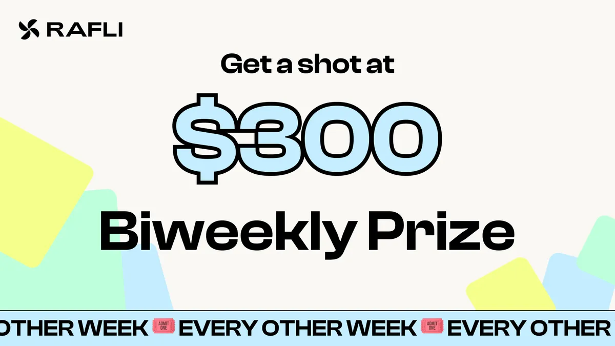 Biweekly Prize - $300 💰 (July 24)