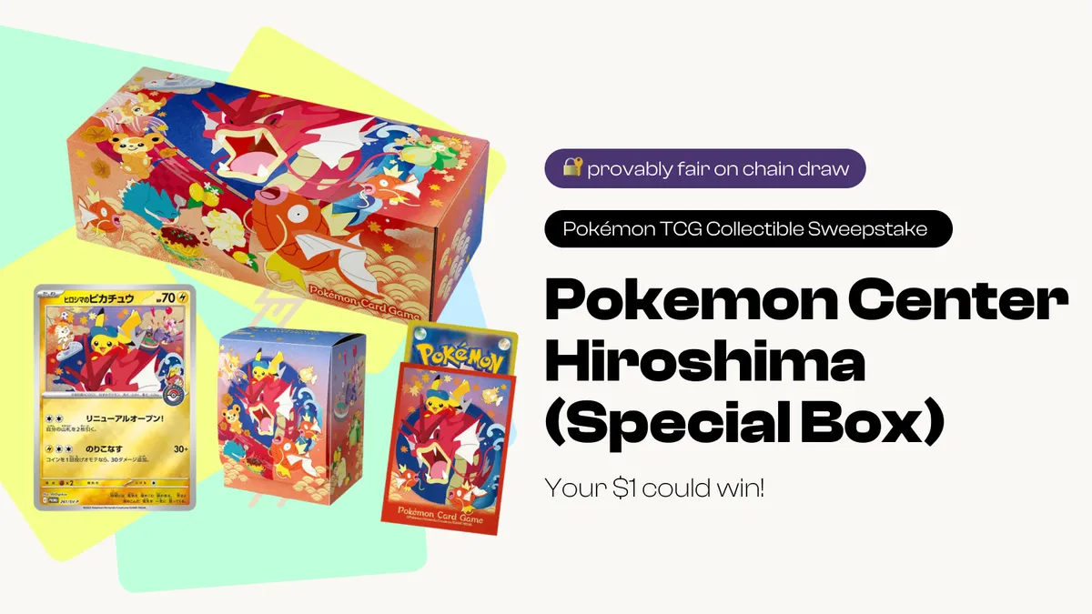 Pokémon TCG: Special BOX Pokemon Center Hiroshima (SBC)