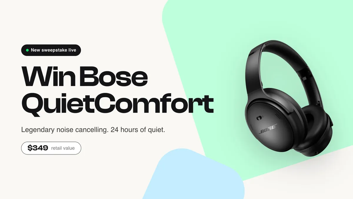 Bose QuietComfort Headphones. Active Noise Cancelling 🎧