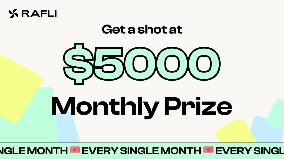 Monthly Prize - $5000 💰 (September 2)