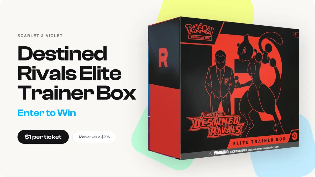 Pokemon TCG: Destined Rivals Elite Trainer Box 🔥
