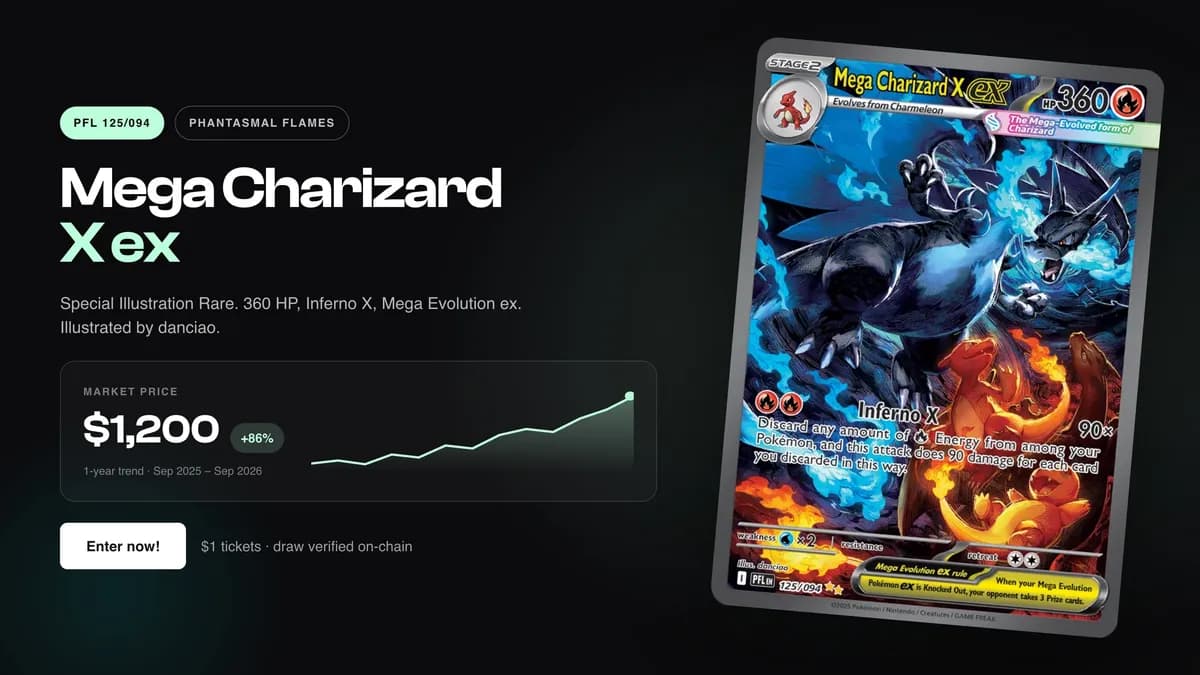 Mega Charizard X ex (125/094) Special Illustration Rare ✨